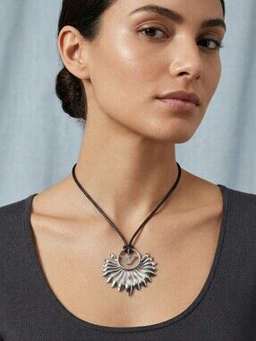 EMPORIO ARMANI Sterling Silver Logo Necklace